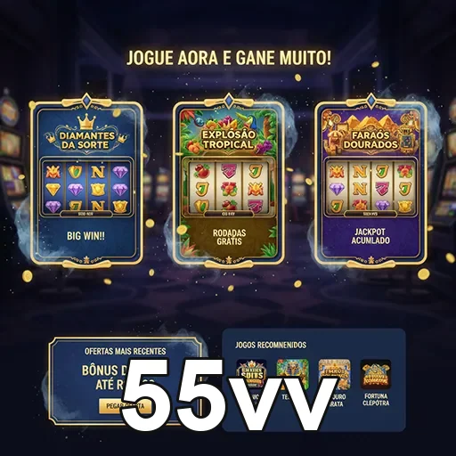 Aproveite slots modernos e com alta qualidade gráfica - 55vv
